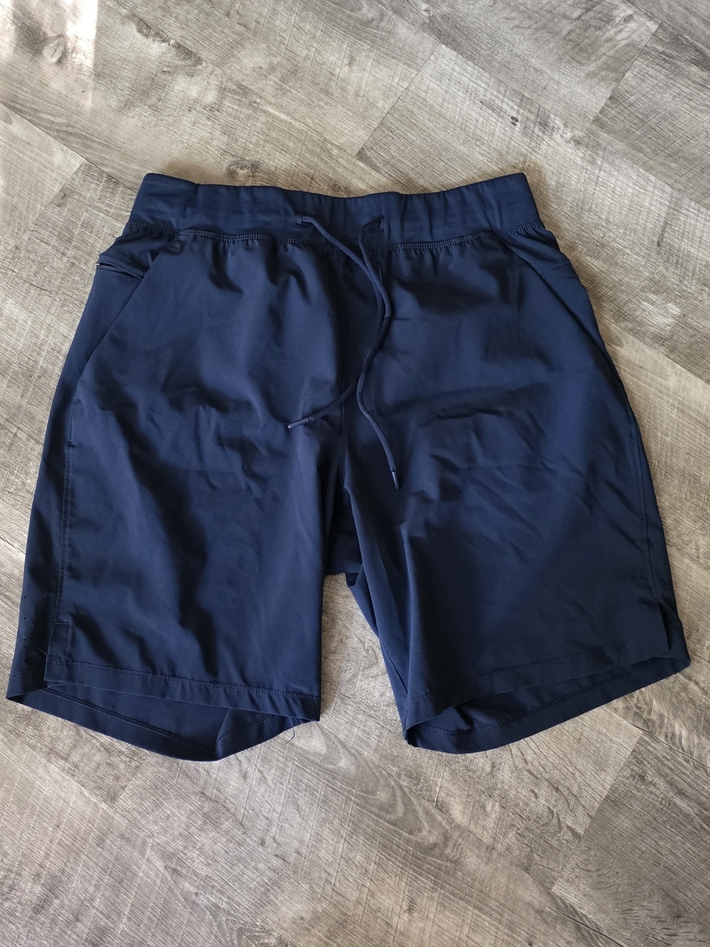 Athletic Works Navy Athletic Drawstring Shorts